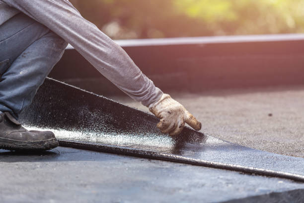 Professional Waterproofing technician working in Shiloh, PA